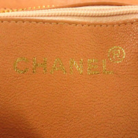 Chanel Sac fourre-tout en Cuir en Orange
