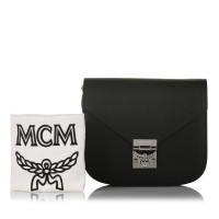 Mcm Patricia Park Avenue Leather in Black