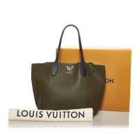 Louis Vuitton Tote bag Leer in Groen