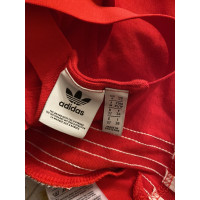 Adidas Vestito in Cotone in Rosso