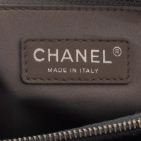 Chanel Grand  Shopping Tote aus Leder in Blau
