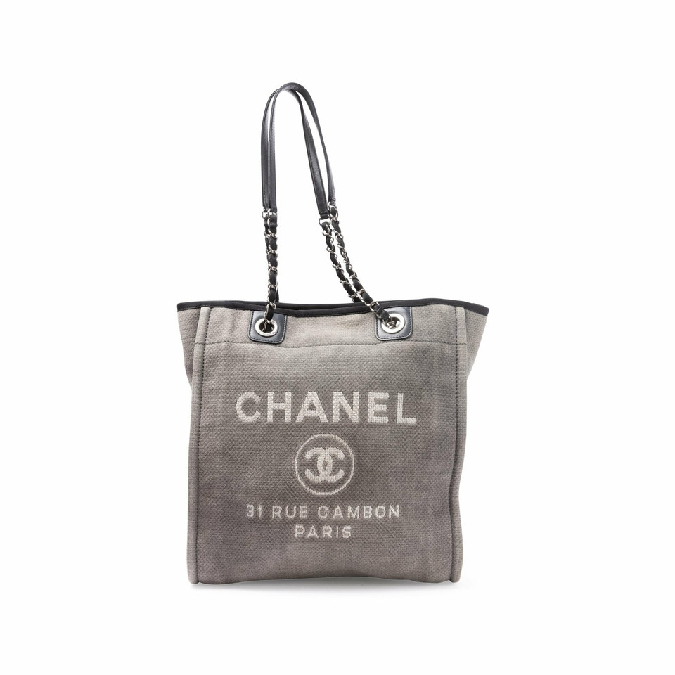 Chanel Deauville Small Tote in Grey