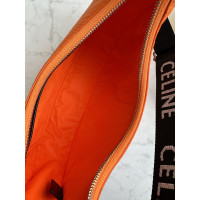 Céline Ava Strap Bag en Toile en Orange