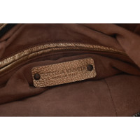 Bottega Veneta Shoulder bag Leather in Gold