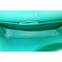 Chanel Classic Flap Bag Leather in Green