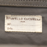 Brunello Cucinelli Handtasche in Khaki