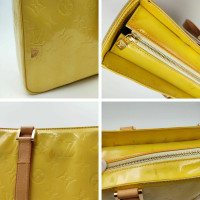 Louis Vuitton Columbus Tote Patent leather in Yellow