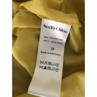 See By Chloé Top Silk in Yellow