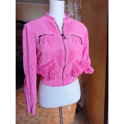 Roberto Cavalli Jacket/Coat in Pink