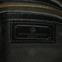 Mcm Shoulder bag Cotton in Black