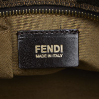 Fendi Chef Bag in Tela in Marrone