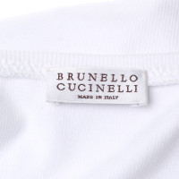 Brunello Cucinelli Top en blanc