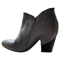 Vic Matie Ankle boots Leather in Silvery