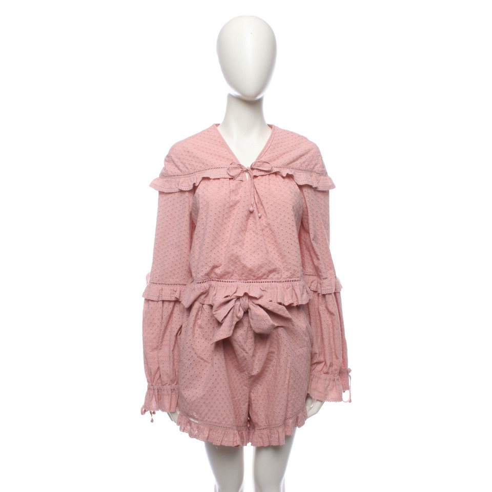 Jonathan Simkhai  Anzug aus Baumwolle in Rosa / Pink