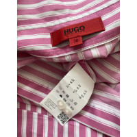 Hugo Boss Robe en Coton en Rose/pink