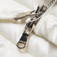 Moncler Jacke/Mantel in Weiß