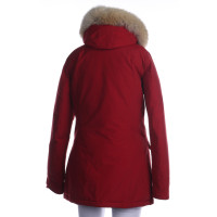 Woolrich Jacket/Coat Cotton in Red