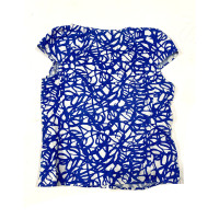 Carolina Herrera Top Linen in Blue