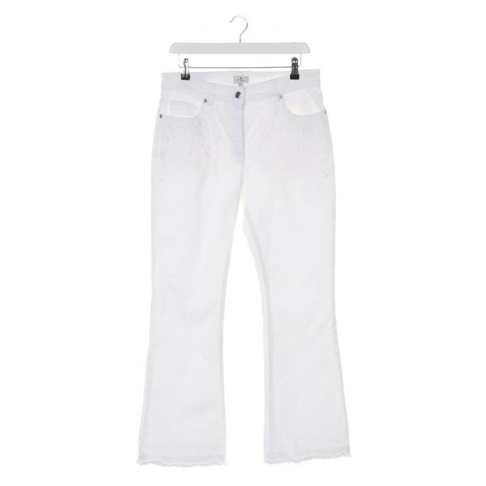Etro Jeans aus Baumwolle in Weiß
