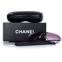 Chanel Sonnenbrille in Bordeaux