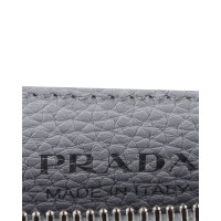 Prada Camera Bag Leather in Grey
