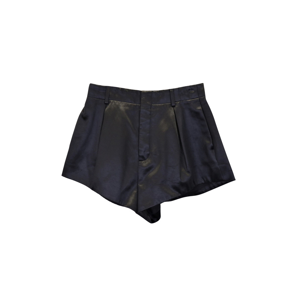 Saint Laurent Shorts Silk in Black