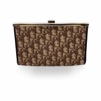 Christian Dior Clutch en Toile en Marron