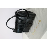 Elie Saab Sac à bandoulière en Cuir en Noir