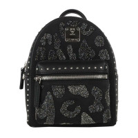 Mcm Backpack Leather in Black