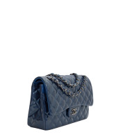 Chanel Timeless Classic Patent leather in Blue