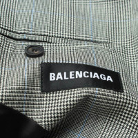 Balenciaga Blazer aus Wolle in Schwarz