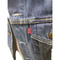 Levi's Vest Denim in Blauw