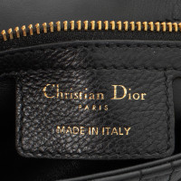 Dior Caro Bag Small 20 in Pelle in Nero