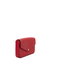 Louis Vuitton Pochette Félicie en Cuir en Rouge