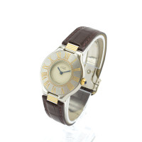 Cartier Watch Steel in Cream