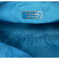 Prada Handbag Canvas in Turquoise