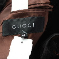 Gucci Jacke/Mantel in Braun