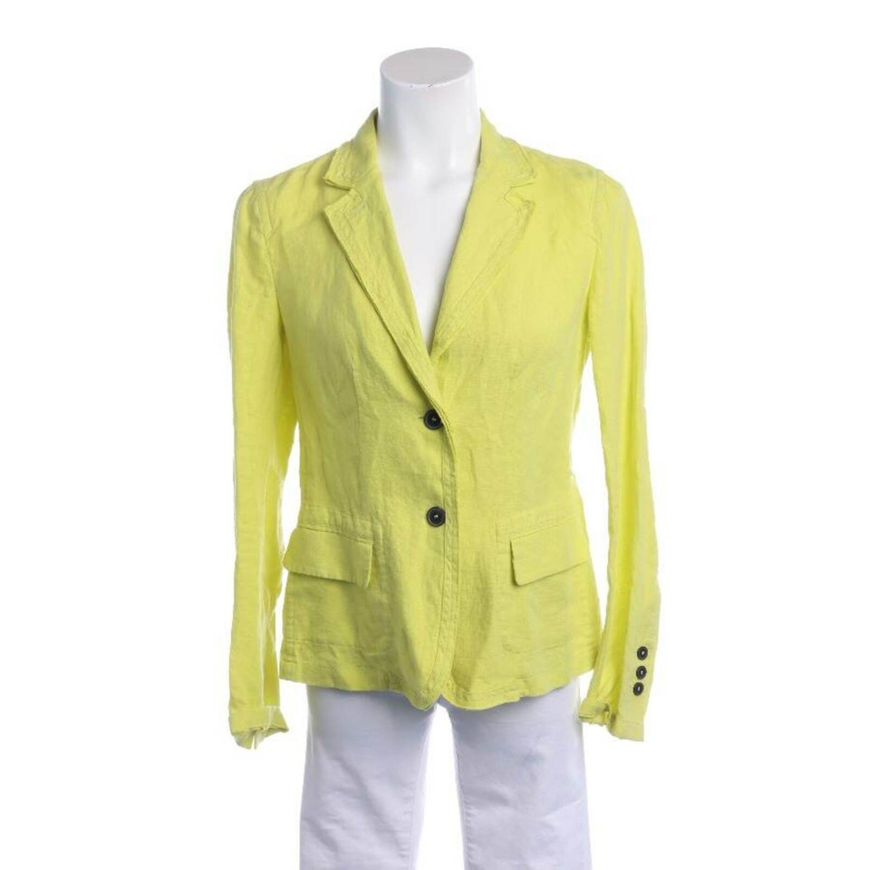 Strenesse Jacket/Coat Linen in Yellow