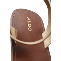 Aldo Sandals Leather in Gold