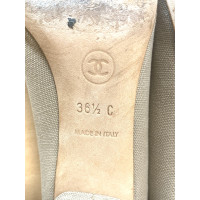 Chanel Pumps/Peeptoes Linen in Beige