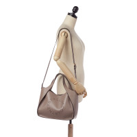 Stella McCartney Schoudertas Katoen in Taupe