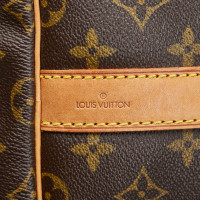 Louis Vuitton Keepall 55 Bandouliere aus Canvas in Braun