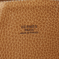 Hermès Bolide 45 aus Leder in Braun
