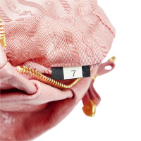 Prada Clutch Bag Leather in Pink