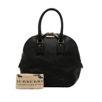 Burberry Handbag Leather in Grey