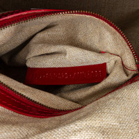 Fendi Shoulder bag Leather in Red