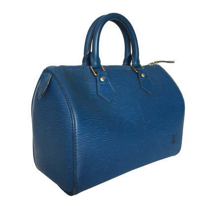 Louis Vuitton Speedy 25 in Pelle in Blu