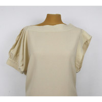 Yves Saint Laurent Top en Soie en Beige