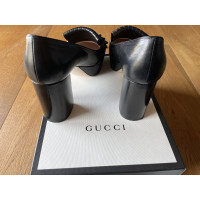 Gucci Décolleté/Spuntate in Pelle in Nero