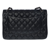 Chanel Handtas Leer in Zwart